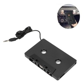 Zopsc-1 Car Audio Bluetooth Cassette Receiver Tape Player, 3.5mm AUX Cable Tape Adapter with Stereo Audio, for Phones Tablets Car Speaker