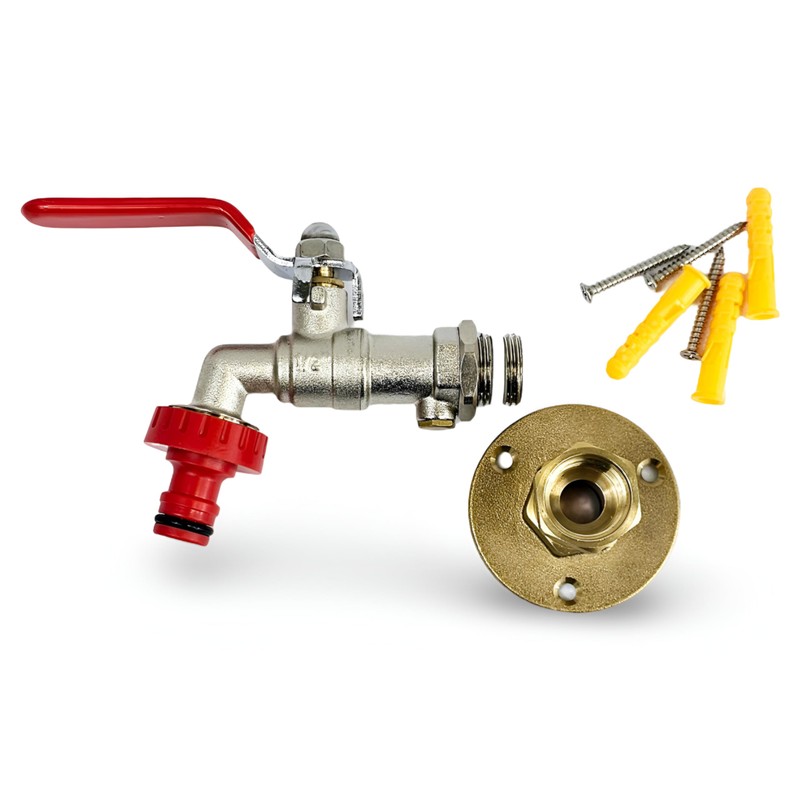Wärmer System Outdoor Garden Tap, 1/2 inch Lever Handle