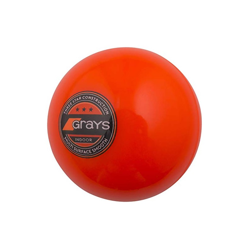 Grays Indoor Indoor Hockey Ball - Orange, 5.5 oz