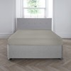 Appletree 200TC 35cm Deep Fitted Sheet, 100% Cotton Silver, Super-King
