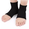 뒤꿈치 뒤꿈치케어 젤 발패드 2세트(블랙) 보습양말 뒷꿈치 Heel Heel Care