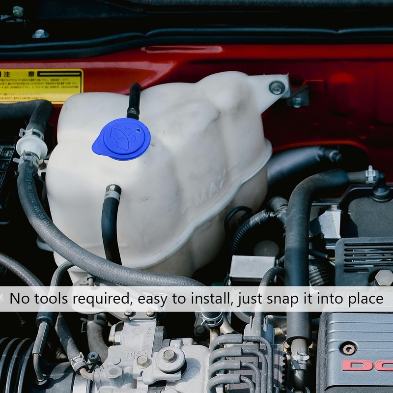 Tabanzhe Replacement Car Washer Bottle Cap-Plastic Windscreen Washer Bottle Cap