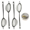 Xdealcozyxc 4 Pcs Matcha Small Sieve Fine Mesh, 5.5 Cm