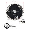 Casaverde 6" Granite Blade,Diamond Saw Blade with Removable 5/8-11 Thread