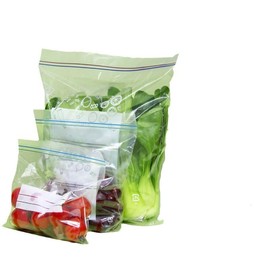 Transparent Reusable Ziplock Food Storage Bags, Safe Fridge Organizers for Kitchen Sandwich and Lunch Storage 85 Piece. （3 different sizes）
