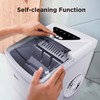 Silonn Ice Makers Countertop, 9 Bullet Ice Cubes Ready in