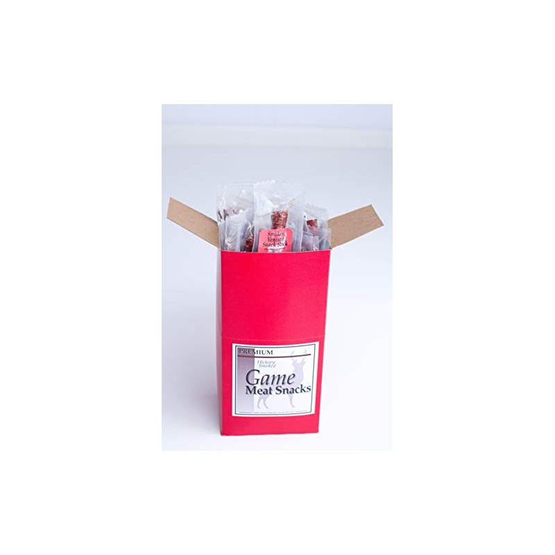 1 oz Smoked Venison Stick (30 1 oz sticks/box)