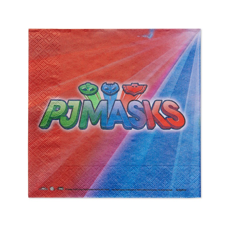 American Greetings PJ Masks Party Supplies, Paper Lunch Napkins (16-Count)
