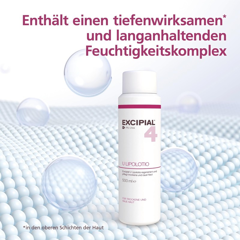 Excipial U Lipolotion 500 ml, the special cream for dry