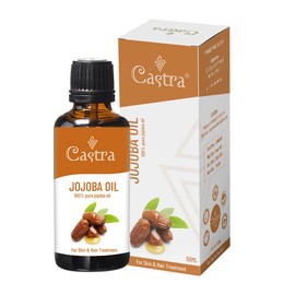 Castra Jojoba Hair Oil for Healthy Hair,100% Pure oil,50 ML