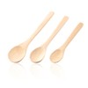Wooden Spoons, Tablespoons, Pack of 3 Wooden Soup Spoons, 17/15/13