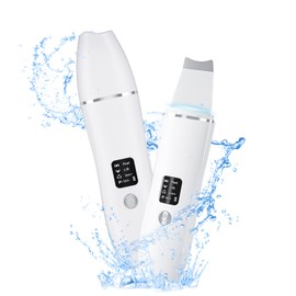 Voraga Water Peeling, Cordless, LED LCD Display, Lightweight, Ultrasonic Peeling, Compact, 10 Min, Automatic Power Off, USB Charging Model, Ultrasonic Vibration, One-Button, Easy Operation, Unisex