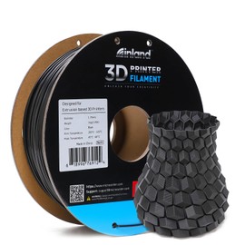 Micro Center Inland Black High Speed PLA+ Filament - Fast Printing PLA Plus 3D Filament - 30-500 mm/s High Flow PLA Pro 3D Printing Filament - Dimensional Accuracy +/- 0.03mm