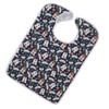 Eating Adults Bib Waterproof Reusable 3 Layers Washable Clothing Protector