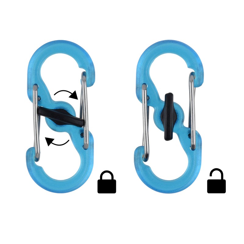 Nite Ize Unisex Keyring S-Biner Lock - Multi, N/A