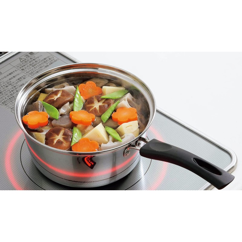 Kakusee NW-01 Niruwaka One-Handed Pot, 6.3 inches (16 cm), Full