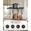 CHOEZON Hanging Pot Rack, Ceiling Mounted Pot Hanger for Kitchen,