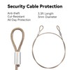 KOSMCCO Anti-Theft Locking Beach Bag, 9x7.5-inch Portable Beach Safe for