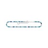 Thomas Sabo AK0039-775-7 Anklet with Blue Stones 925 Silver, Precious