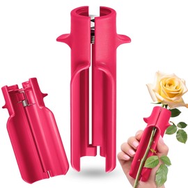 2 piezas de herramienta removedora de espinas de rosa, cortador limpiador de tallos de flores, eficiente y seguro para flores del hogar/tienda de jardinería, arreglos florales, DIY y trabajo de