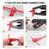 Nilight 480PCS/80 Pairs T-Tap Wire Connectors Self-Stripping Quick Splice Electrical