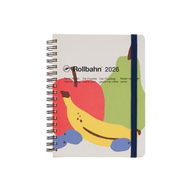 【Delfonics Planner 2026 Edition/Starts October 2025】Rollbahn Diary Piece L Monthly Schedule Notebook (White)