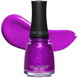 CHINA GLAZE Esmalte de Uñas Summer Reign, Color de Alta Pigmentación, acabado brillante, secado rápido, resistente al astillado, 14 ml