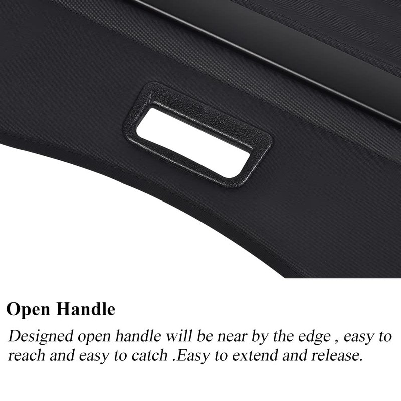 Vesul Retractable Cargo Cover Compatible with Volkswagen VW Tiguan 2024-2018