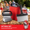 15-Piece Griddle Cleaning Kit, 10 Scouring Pads, 2 Grill Stone