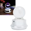 Crystal Ball Musical Box with Light Rotating Holiday Birthday Present
