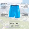 Black Crevice Women's Short Classic Shorts, pink/steel blue