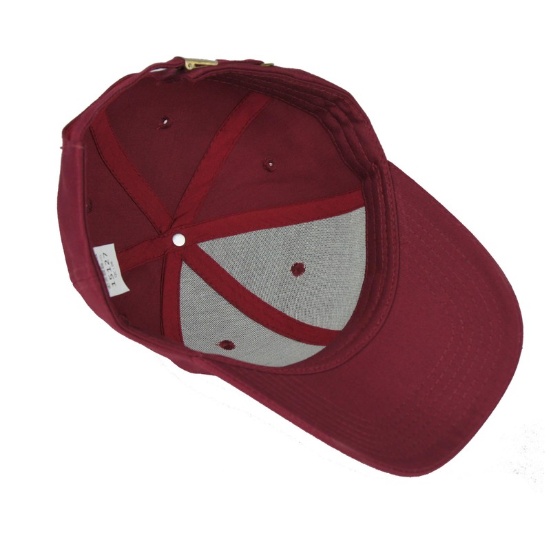 FREEBIRD99 Unisex Cotton Adjustable Baseball Cap Plain Hat (Burgandy)