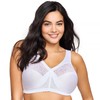 Glamorise women's MagicLift support classic bra - Soft Cup 90DD
