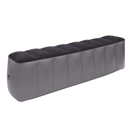 A ABSOPRO Sleeping Mat for Car Air Inflation Mattress, Pleasant Suitable Rear Seat Air Travel Bed, Perfect for Car Naps and Travel, Black Gray