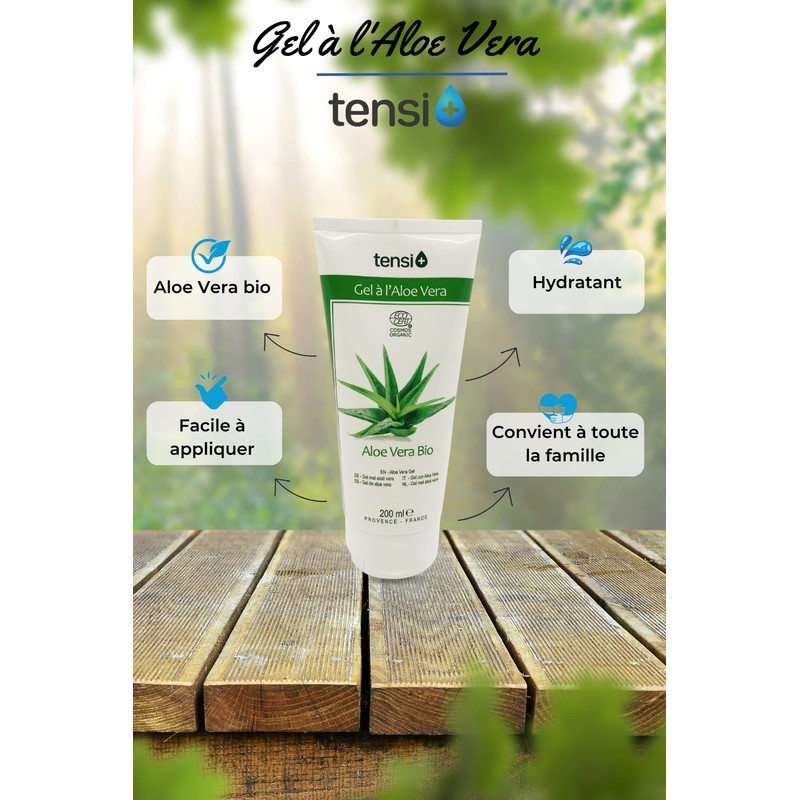 Organic Aloe Vera Gel Moisturising for Face, Body and Hair