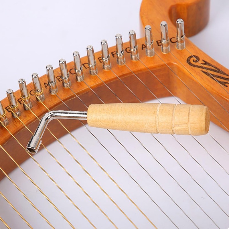Laroal 20pcs Tuning Pins And 20pcs Rivets With L-Shaped Tuning