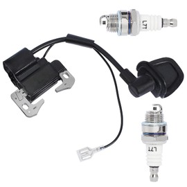 YOFMOO Ignition Coil Spark Plug for 33cc 43cc 47cc 49cc 50cc 2-stroke Mini Moto Dirt Pocket Bike Chopper Scooter Kids Quad ATV Minimoto