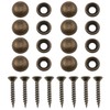 Yocimango 15mm with Self-Tapping Screws Decorative Screw Caps Decorative Screws