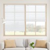 HIDODO Aluminum Mini Blinds for Windows Cordless Horizontal Window Blinds,