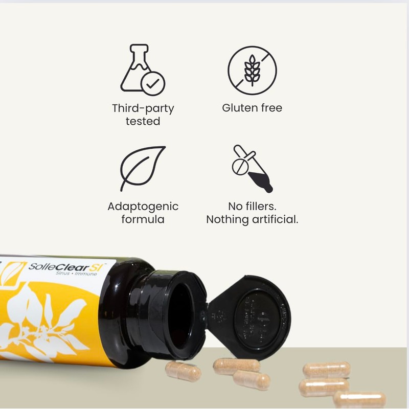 SolleClear SI - 90 Capsules - Solle Naturals