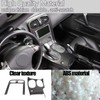 Moittellc Gear Shift Panel Trim Cover Compatible with Chevy Corvette