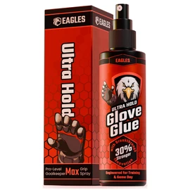 EAGLES Football Glove Grip Spray, Restores Stickiness to Your Gloves - Goalkeeper Glove Grip Spray - Goalie Accessories Boosts Stickiness and Performance of Soccer Goalie Gloves