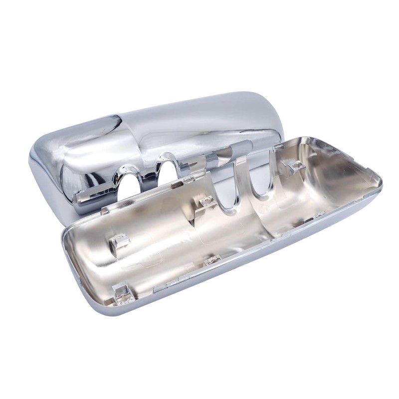 LEAVAN Chrome Door Mirror Covers Fit for Kenworth T680, A