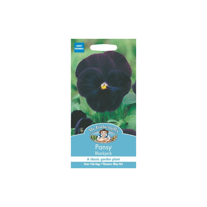 Mr. Fothergill's Pansy Blackjack Seeds
