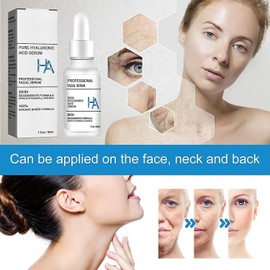 Bluemega Esencia Suero Retráctil De Poros, Ácido Hialurónico Humectante Facial, Arrugas Que Se Desvanecen, Reparación Reafirmante, Iluminar La Piel Antiedad