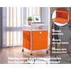 Simplink Elegant Matte Storage Cart with 22.8" Height - Perfect