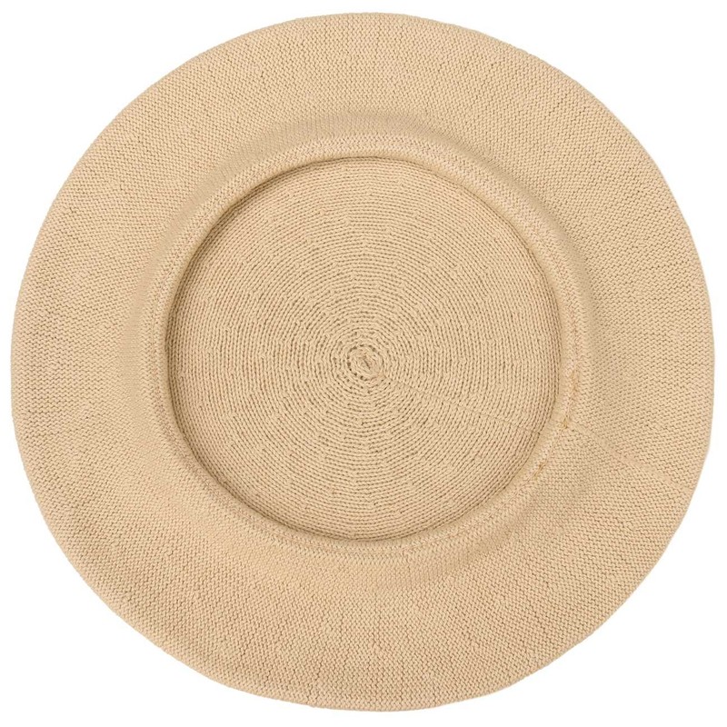 Lipodo Biskaya Cotton Basque Women's Beret Hat Made of 100%