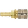 Eaton Hansen 1700E Brass 1000/400/500 Series, Industrial Interchange, Coupler Socket,