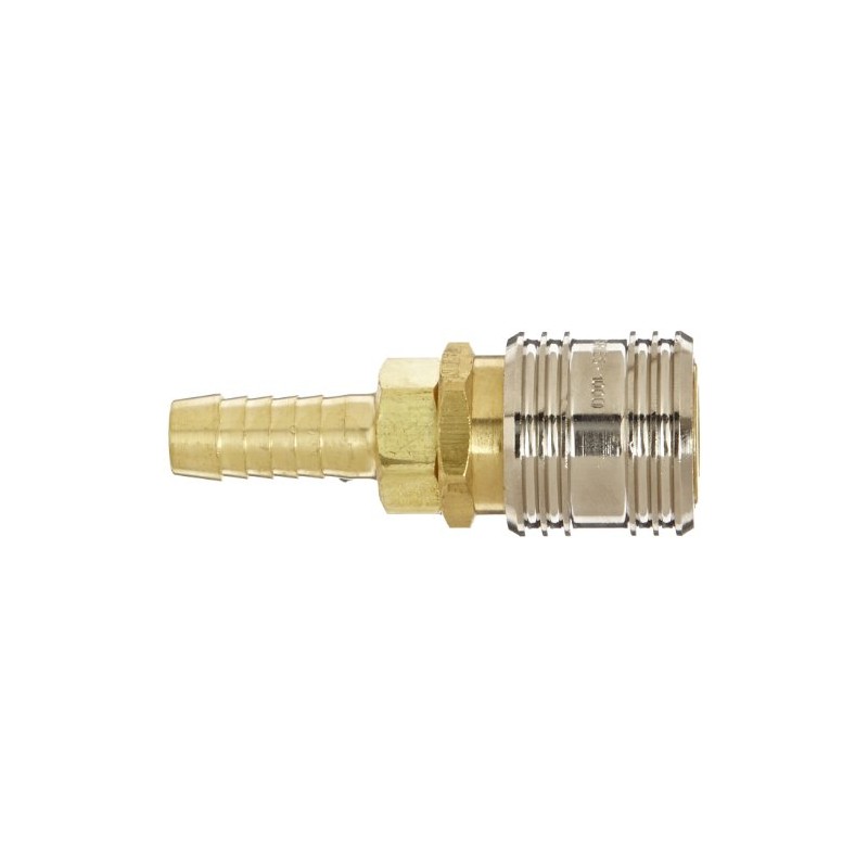 Eaton Hansen 1700E Brass 1000/400/500 Series, Industrial Interchange, Coupler Socket,