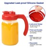 2 Pack Wide Mouth Mason Jar Lids with Handle, Airtight